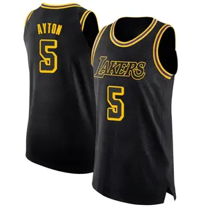 Los Angeles Lakers Swingman Black Deandre Ayton Jersey - City Edition - Youth