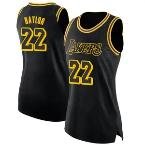 Los Angeles Lakers Swingman Black Elgin Baylor Jersey - City Edition - Women's