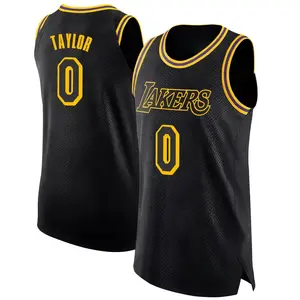 Los Angeles Lakers Swingman Black Ethan Taylor Jersey - City Edition - Men's