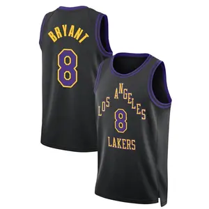 Los Angeles Lakers Swingman Black Kobe Bryant 2023/24 City Edition Jersey - Men's