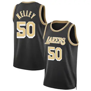 Los Angeles Lakers Swingman Black Kylor Kelley Select Series Jersey - Men's