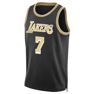 Los Angeles Lakers Swingman Black Larry Nance Select Series Jersey - Men's