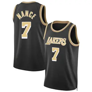 Los Angeles Lakers Swingman Black Larry Nance Select Series Jersey - Youth