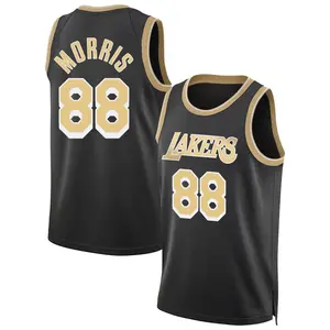 Los Angeles Lakers Swingman Black Markieff Morris Select Series Jersey - Men's