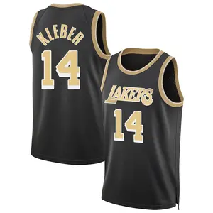 Los Angeles Lakers Swingman Black Maxi Kleber Select Series Jersey - Men's
