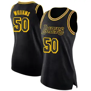 Los Angeles Lakers Swingman Black Nate Williams Jersey - City Edition - Women's