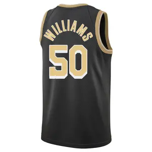 Los Angeles Lakers Swingman Black Nate Williams Select Series Jersey - Men's