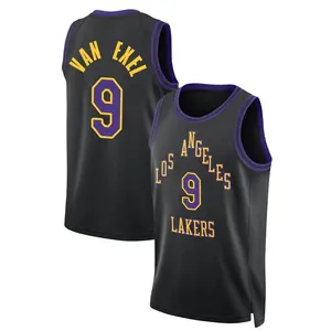 Los Angeles Lakers Swingman Black Nick Van Exel 2023/24 City Edition Jersey - Men's