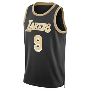 Los Angeles Lakers Swingman Black Nick Van Exel Select Series Jersey - Men's