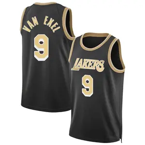 Los Angeles Lakers Swingman Black Nick Van Exel Select Series Jersey - Youth