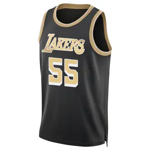 Los Angeles Lakers Swingman Black RJ Davis Select Series Jersey - Men's