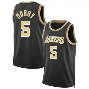 Los Angeles Lakers Swingman Black Robert Horry Select Series Jersey - Men's