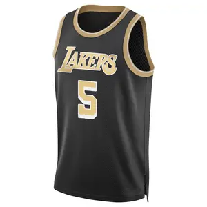 Los Angeles Lakers Swingman Black Robert Horry Select Series Jersey - Men's