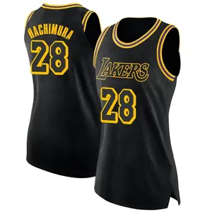 Los Angeles Lakers Swingman Black Rui Hachimura Jersey - City Edition - Women's
