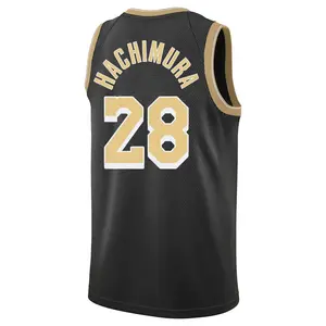 Los Angeles Lakers Swingman Black Rui Hachimura Select Series Jersey - Youth