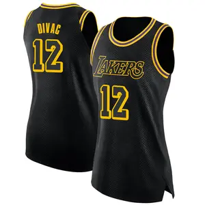Los Angeles Lakers Swingman Black Vlade Divac Jersey - City Edition - Women's
