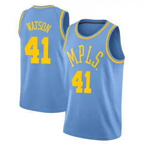 Los Angeles Lakers Swingman Blue Anton Watson Hardwood Classics Jersey - Youth