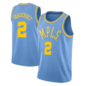 Los Angeles Lakers Swingman Blue Jarred Vanderbilt Hardwood Classics Jersey - Youth