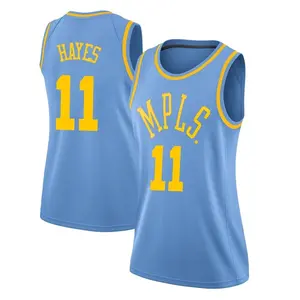 Los Angeles Lakers Swingman Blue Jaxson Hayes Hardwood Classics Jersey - Women's