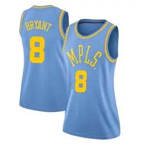 Los Angeles Lakers Swingman Blue Kobe Bryant Hardwood Classics Jersey - Women's