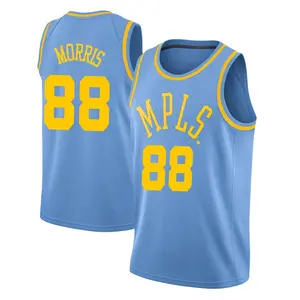 Los Angeles Lakers Swingman Blue Markieff Morris Hardwood Classics Jersey - Men's