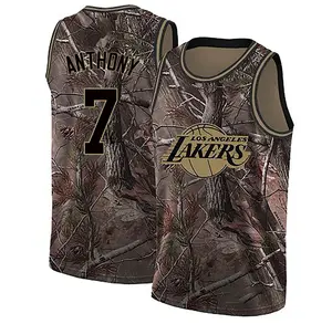 Los Angeles Lakers Swingman Camo Carmelo Anthony Realtree Collection Jersey - Youth