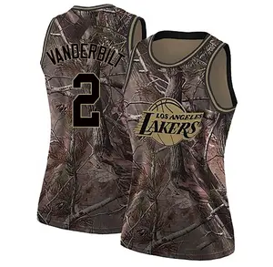 Los Angeles Lakers Swingman Camo Jarred Vanderbilt Realtree Collection Jersey - Women's