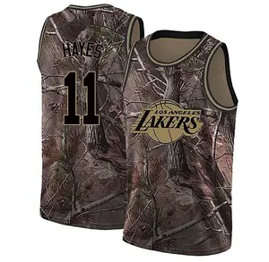 Los Angeles Lakers Swingman Camo Jaxson Hayes Realtree Collection Jersey - Youth