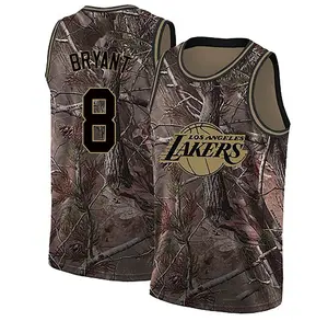 Los Angeles Lakers Swingman Camo Kobe Bryant Realtree Collection Jersey - Youth