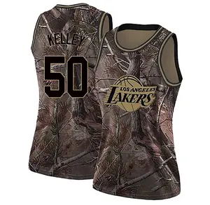 Los Angeles Lakers Swingman Camo Kylor Kelley Realtree Collection Jersey - Women's
