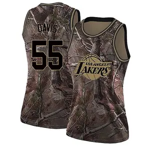 Los Angeles Lakers Swingman Camo RJ Davis Realtree Collection Jersey - Women's