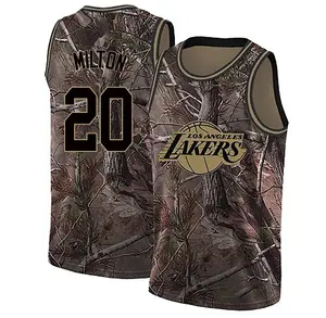 Los Angeles Lakers Swingman Camo Shake Milton Realtree Collection Jersey - Youth