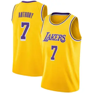 Los Angeles Lakers Swingman Gold Carmelo Anthony 2018/19 Jersey - Icon Edition - Men's