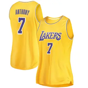 Los Angeles Lakers Swingman Gold Carmelo Anthony 2018/19 Jersey - Icon Edition - Women's