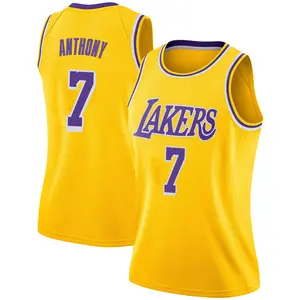 Los Angeles Lakers Swingman Gold Carmelo Anthony 2018/19 Jersey - Icon Edition - Women's