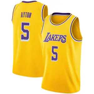 Los Angeles Lakers Swingman Gold Deandre Ayton 2018/19 Jersey - Icon Edition - Men's