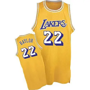 Los Angeles Lakers Swingman Gold Elgin Baylor Throwback Jersey - Men's