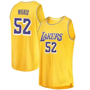 Los Angeles Lakers Swingman Gold Jamaal Wilkes 2018/19 Jersey - Icon Edition - Youth