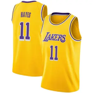 Los Angeles Lakers Swingman Gold Jaxson Hayes 2018/19 Jersey - Icon Edition - Youth