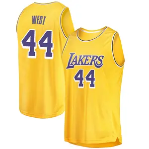 Los Angeles Lakers Swingman Gold Jerry West 2018/19 Jersey - Icon Edition - Youth