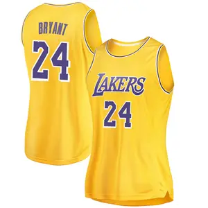 Los Angeles Lakers Swingman Gold Kobe Bryant 2018/19 Jersey - Icon Edition - Women's