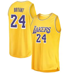 Los Angeles Lakers Swingman Gold Kobe Bryant 2018/19 Jersey - Icon Edition - Youth