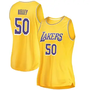 Los Angeles Lakers Swingman Gold Kylor Kelley 2018/19 Jersey - Icon Edition - Women's
