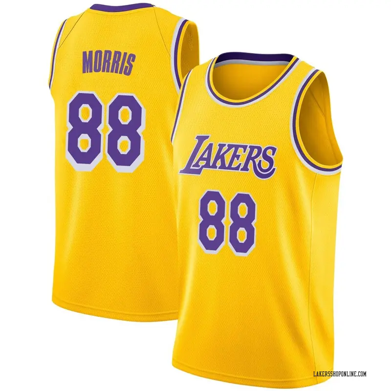 Los Angeles Lakers Swingman Gold Markieff Morris 2018/19 Jersey - Icon Edition - Men's