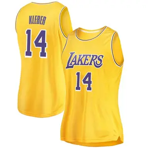 Los Angeles Lakers Swingman Gold Maxi Kleber 2018/19 Jersey - Icon Edition - Women's