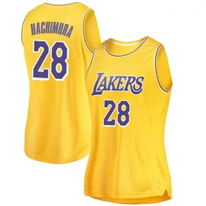Los Angeles Lakers Swingman Gold Rui Hachimura 2018/19 Jersey - Icon Edition - Women's