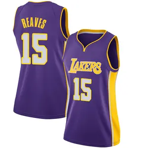 Los Angeles Lakers Swingman Purple Austin Reaves Jersey - Statement Edition - Women's
