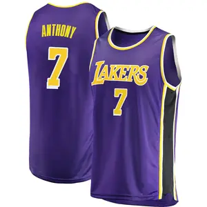 Los Angeles Lakers Swingman Purple Carmelo Anthony 2018/19 Jersey - Statement Edition - Youth