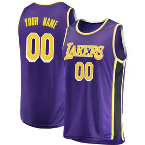 Los Angeles Lakers Swingman Purple Custom 2018/19 Jersey - Statement Edition - Men's