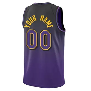 Los Angeles Lakers Swingman Purple Custom 2024/25 City Edition Jersey - Men's